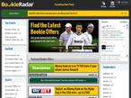 Bookie Radar website home-page