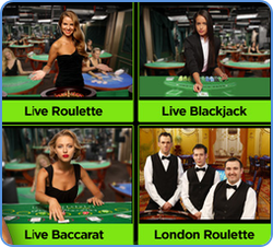 Online casino games with live dealer