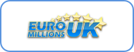 european u.k. euromillions uk lotto game logo