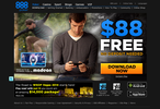 888Poker site homepage