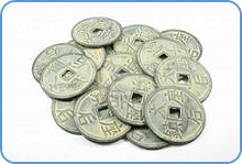 Coins from ancient China