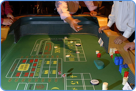 Having joy while playing craps picture