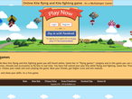 Kite flying game site home-page