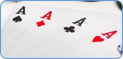 Poker cards. History of poker game.