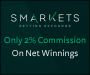 Only 2% Commission on Net Winnings - Smarkets Betting Exchange