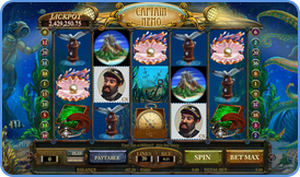Captain Nemo online casino slot game