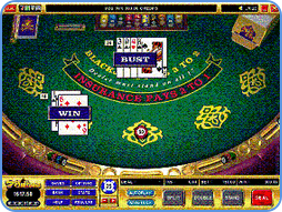 european blackjack online table