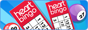 Heart bingo promotional graphic