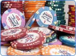 Lynmark semi custom poker ceramic chips