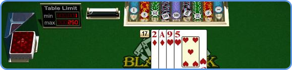 blackjack online table