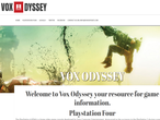 Vox Odyssey gaming website picture